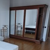 Dulap haine 3 usi glisante cu oglinzi stil Louis Philippe Mobexpert